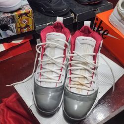 Jordan 19s SE Red And White 