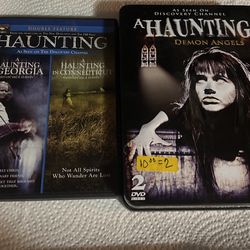 Dvd, A Haunting Demon, Angels, Haunting Double Feature Haunting In Georgia And A Haunting In Connecticut