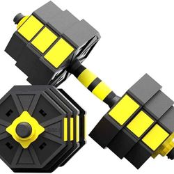 Barbell Set for Men and Women, with Connecting Rod, Can Be Used As Home Fitness Sports 10kg, 15KG, 20kg