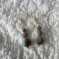 Handmade Stone Earrings! 