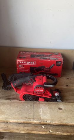 CRAFTSMAN 120-Volt 7-Amp Corded Belt Sander with Dust Management