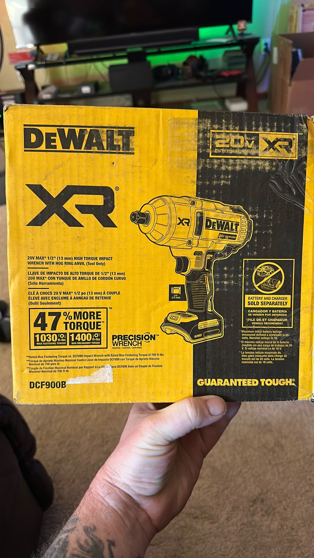 Dewalt 20v 1/2 High Torque Impact