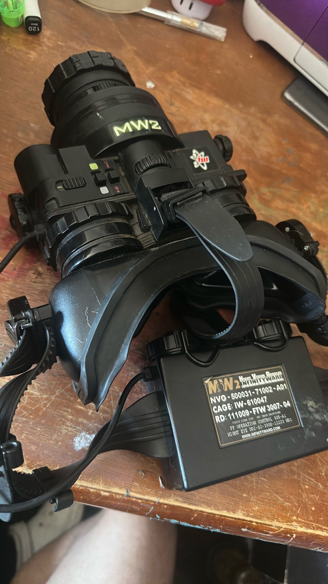 MW2 Night Vision Goggles