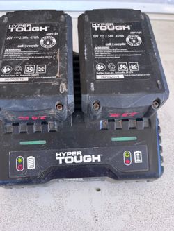 Batteries and charger