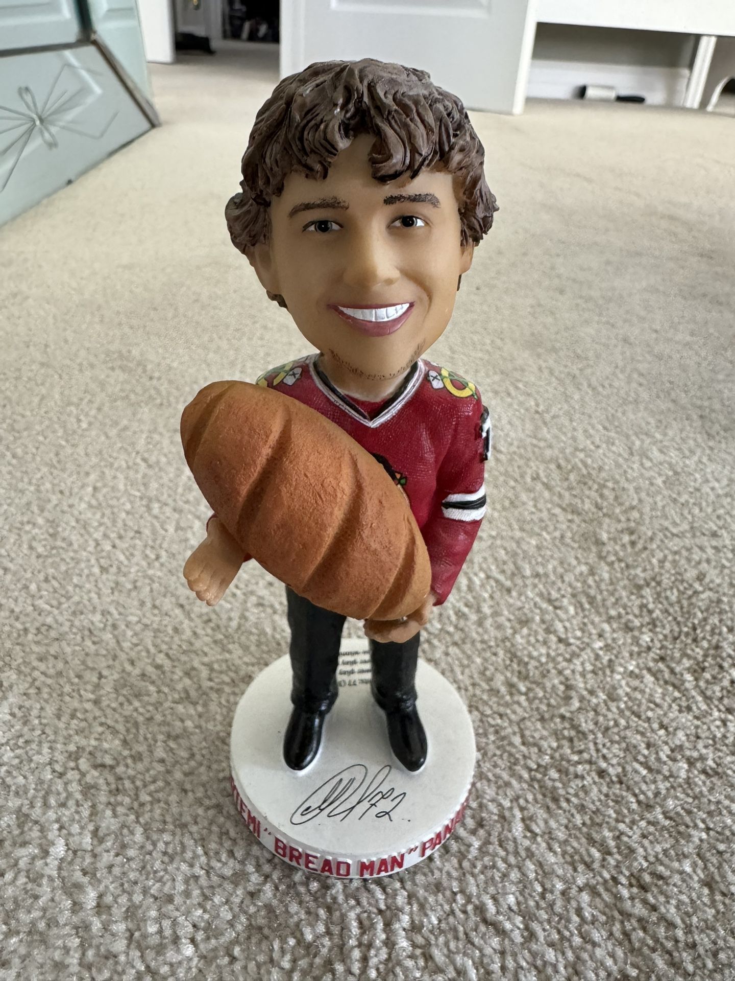 Artemi “Breadman” Panarin Rookie of the Year Bobble head