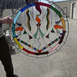Stained Glass Hanging 
