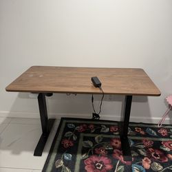Adjustable Standing Desk - Wood Top