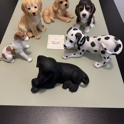 Adorable Collection of Lenox Dog Figurines