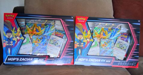 Pokemon Hop's Zacian Ex Box
