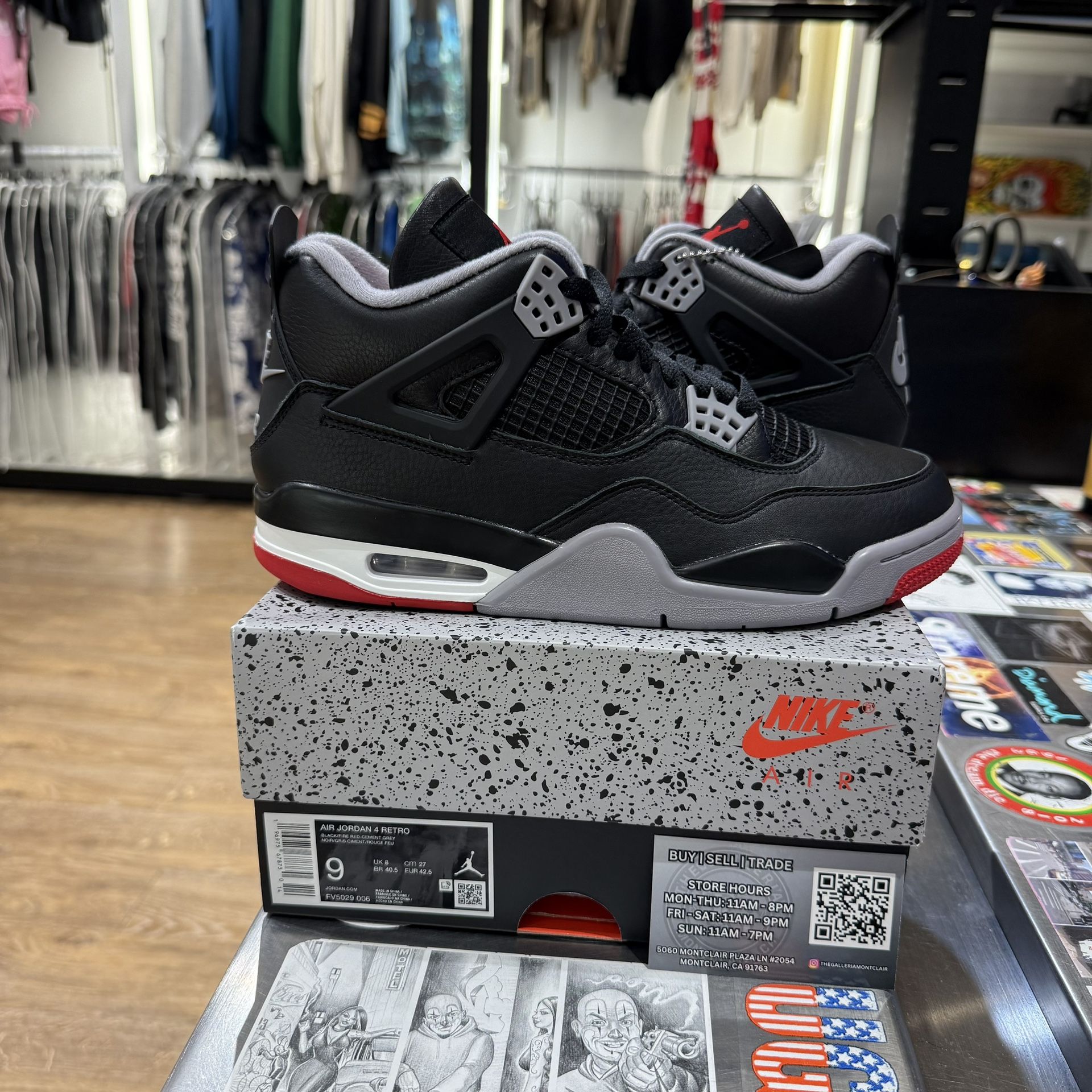 Jordan 4 Bred Reimagined