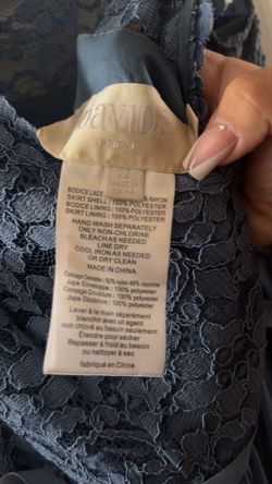 David’s Bridal Bridesmaid Dress