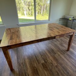 EXTENDABLE  - DINING TABLE 