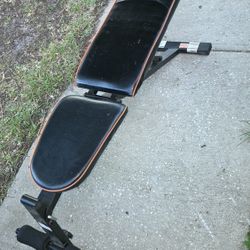 Adidas adjustable weight bench