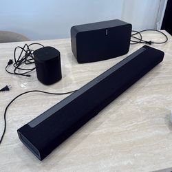 Sonos Playbar, Sonos Five, and Sonos One Speaker Bundle