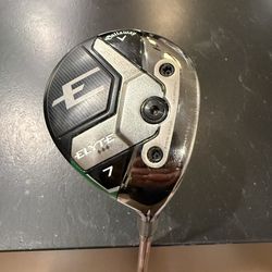 Callaway Elyte  7 wood triple diamond. Denali 55g 6.0