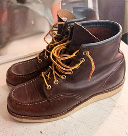 Red wing boots 8.5