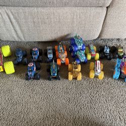 Monster Jam And Hot Wheels Monster Trucks
