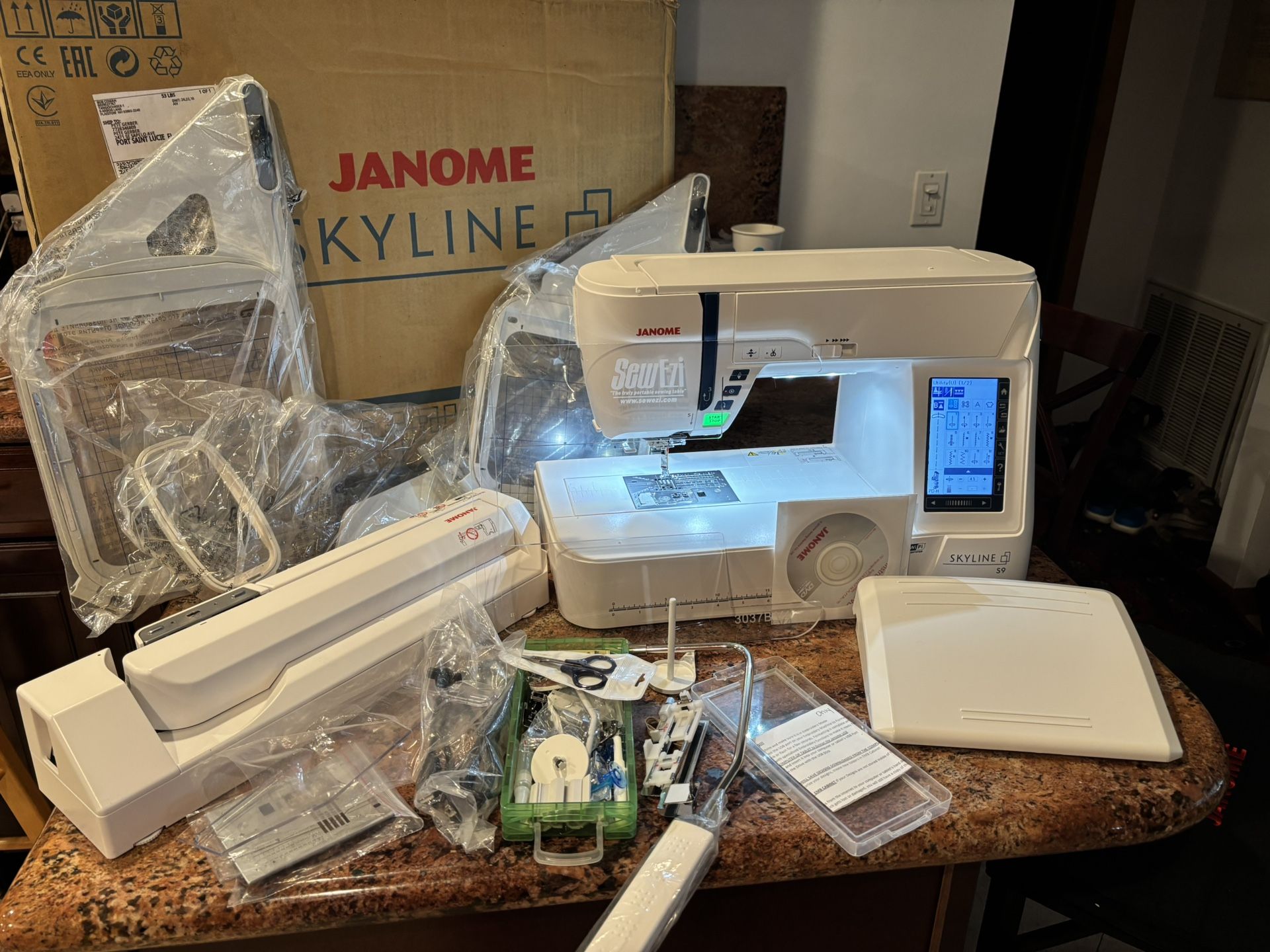 Janome Sewing Embroidery Machine