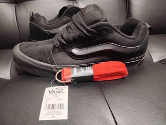 Brand New Old Skool Vans W/Red Laces Size 10