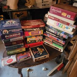 Vintage Board Games 5$ Each