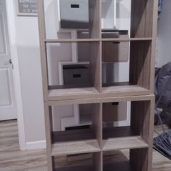 Better Homes & Gardens 4 Cube Storage Organizer, Rustic Gray