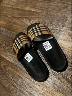 Burberry slides