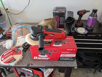 6" Dual action polisher