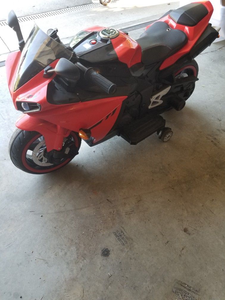 Power Wheel Ride On Motorcycle