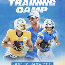 Chargers 2025 training  Camp Tickets At The Bolt July 18-19