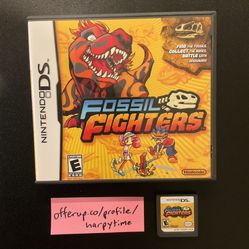 Fossil Fighters — DS Game + Case