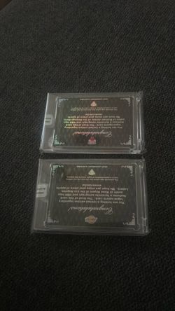 Cards Legendary Logos Kobe Bryant/MJ  Auto NBA Logo Patch, Lakers, Mamba custom logo