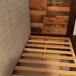 Twin Solid Wood Bedroom Frame