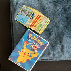 Pokémon DVD With Some Random Pokémon Cards