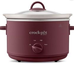 Crockpot  4.5qt Lambrusco Red Slow Cooker