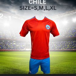Chile Soccer Jersey/Uniform