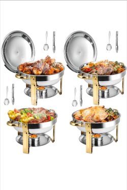 4 Chafing Dishes (new)