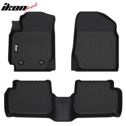 Fits 2003-2008 Toyota Corolla Sedan 3D Anti-Slip Floor Mats All Weather TPE Carpets