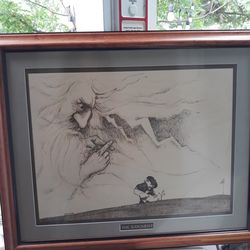 Golf Print! Gary Patterson Golf "The Judgment"