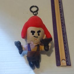 Nice Brawl Stars Colt Plush Key Chain