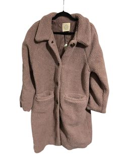 Stoosh Cozy Tan Teddy Coat