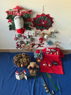 Vintage Christmas decorations
