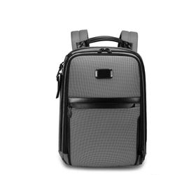 QUQUITO Premium High Quality Nylon And Genuine Leather Laptop Backpack Travel Bag 