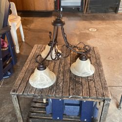 Bronze dining Room Light