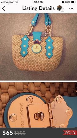 Michael Kors Straw Bag