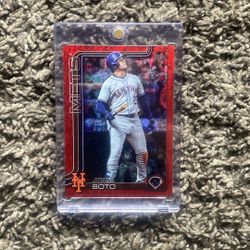 Toops Juan Soto Red Foil Card 