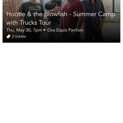 2 Tickets/Hootie & The Blowfish -May 30