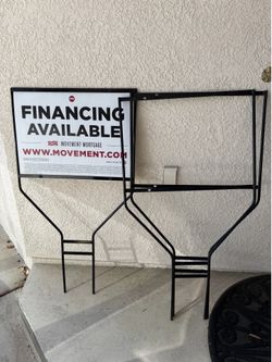 18x24 Round Rod Frame or Banjo Style Real Estate Frames