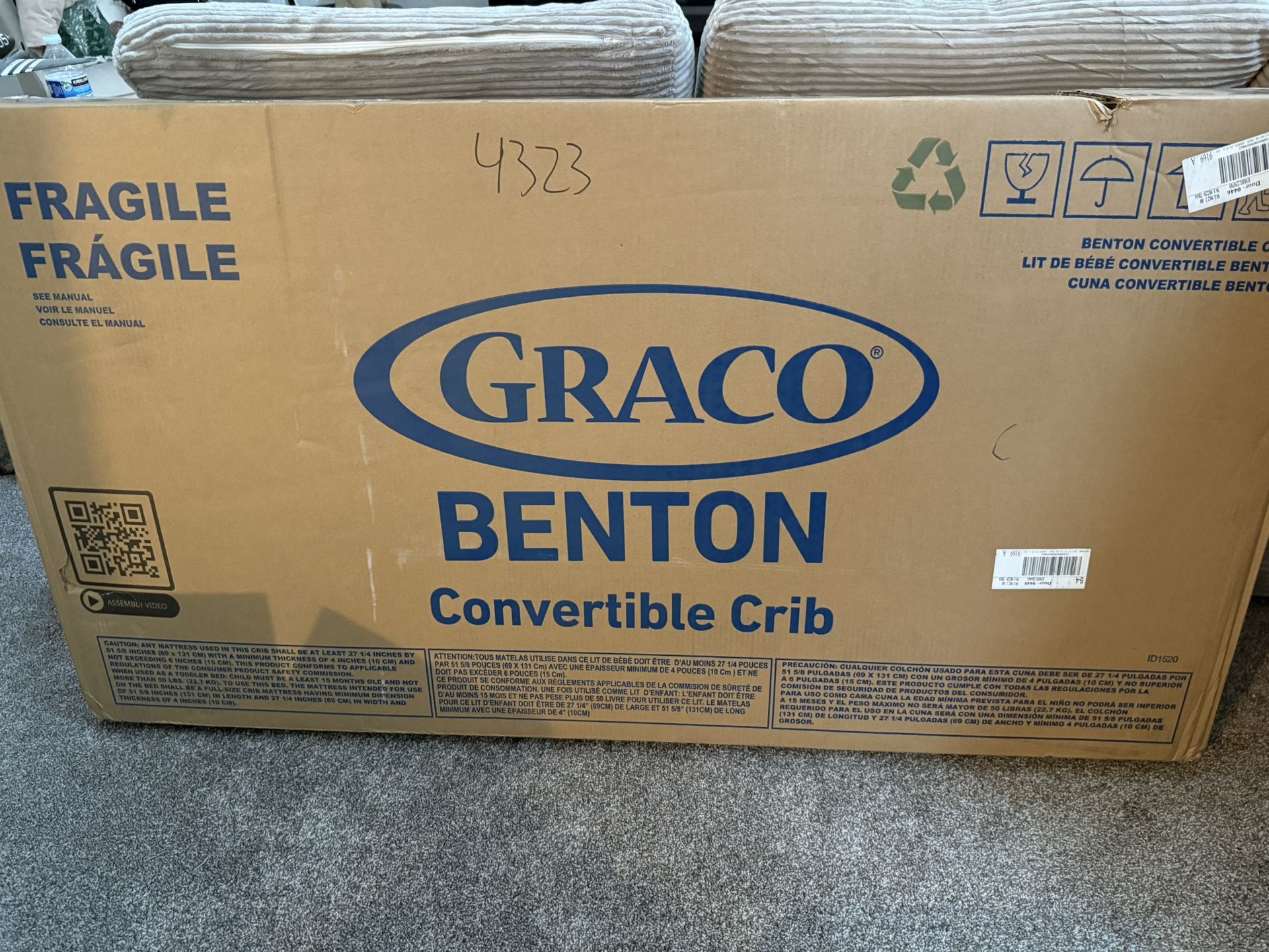 Brand New In Box Graco Crib