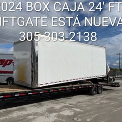 2024 MORGAN BOX CAJA SECA 24' FT. WITH LIFTGATE 