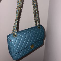 Chanel Gold Chain Shoulder Bag (Medium)